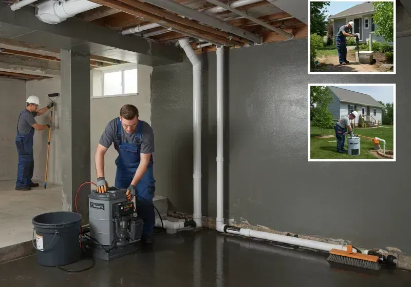 Basement Waterproofing and Flood Prevention process in Gray, LA